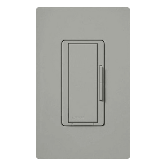 Atenuador remoto auxiliar de pared para control multiubicación, sistema RadioRA 2 Maestro RF, color gris