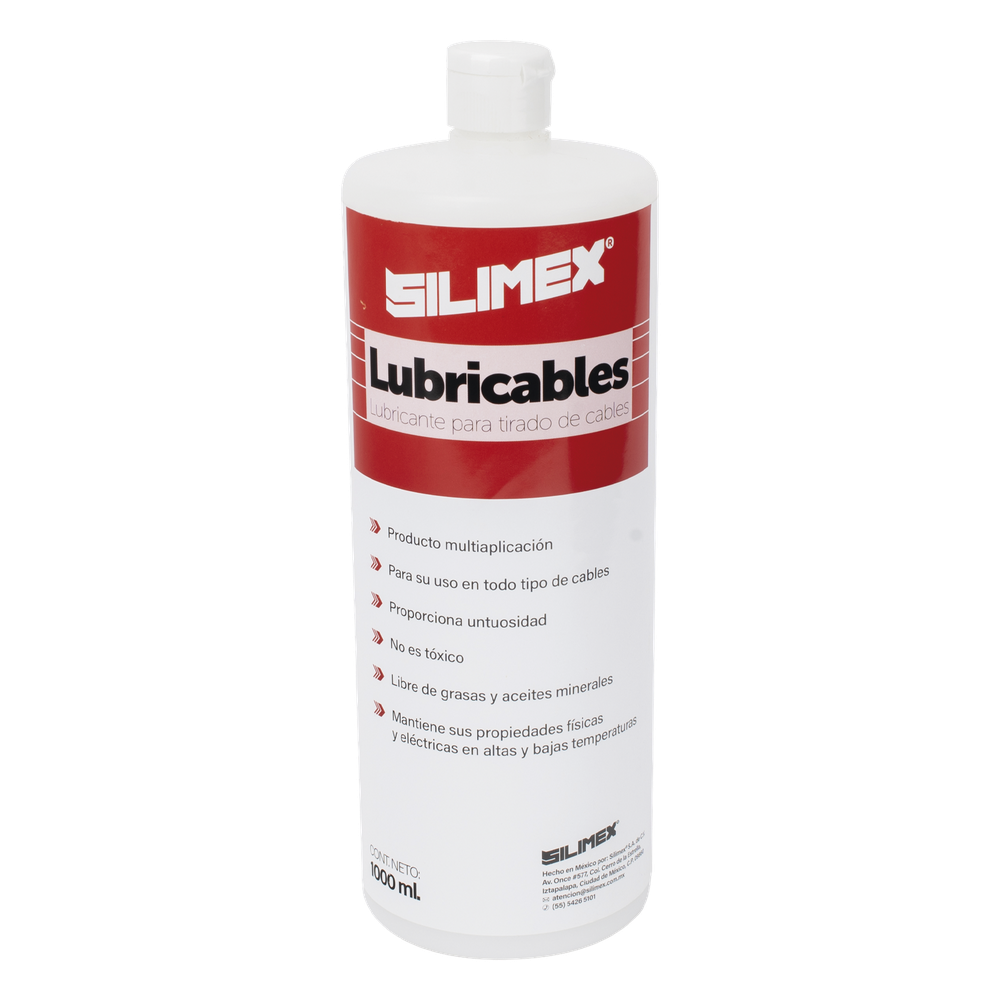 Lubricante Dieléctrico de Alta Eficiencia para Jalado de Cables Sin Daños / No es Tóxico y Compatible con Todo Tipo de Cable / Deslizamiento de