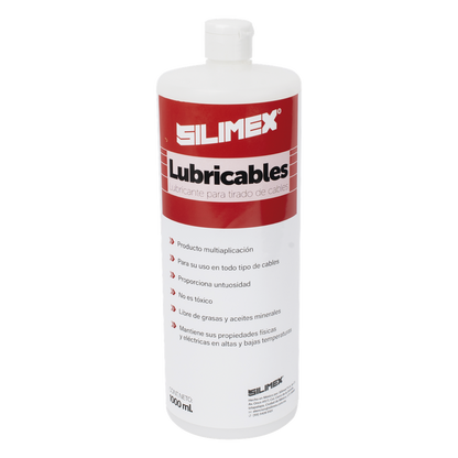Lubricante Dieléctrico de Alta Eficiencia para Jalado de Cables Sin Daños / No es Tóxico y Compatible con Todo Tipo de Cable / Deslizamiento de