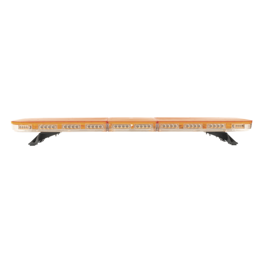 Barra de luces de 47" con 88 LEDs de alta potencia, color ámbar, ideal para equipar unidades de seguridad privada, minería e industria
