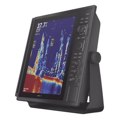 Pantalla Náutica GPSMAP 15" / Resolución XGA 1024x768 / Dual-Frequency Sonar 50/200 kHz / CHIRP Sonar Built-in / ClearVü y SideVü / Compatible con
