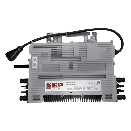 Microinversor 2.25 Kw, 220 Vca, IP67, WIFI Incuido, Soporta Oversizing a 4 Módulos de Hasta 750 W