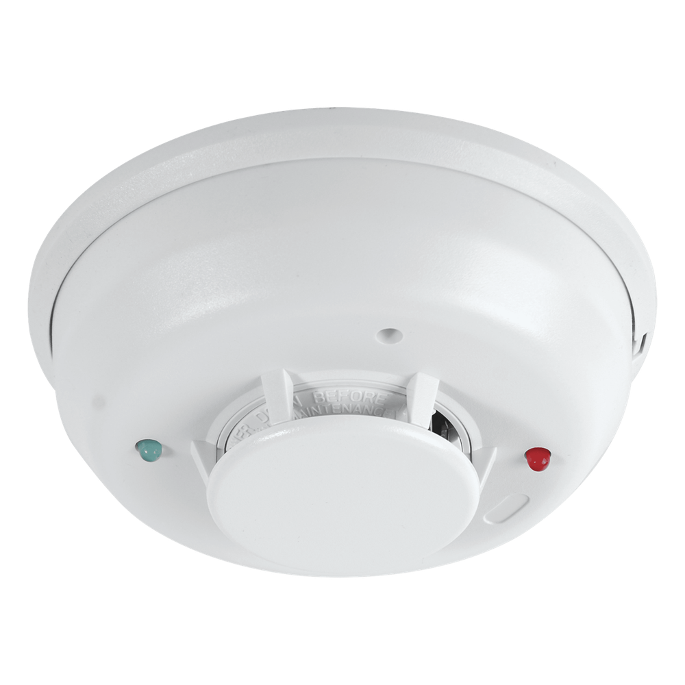 Detector de Humo Foto-Térmico Convencional de 2 Hilos con Sonorizador Integrado 85 dB, Serie i3