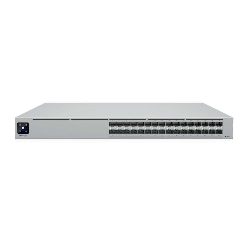 Switch Pro XG Aggregation de 25G con 32 puertos SFP28, Capacidad de Switching de 1.6 Tbps, Funciones Layer 3, Respaldo de Energía USP RPS y