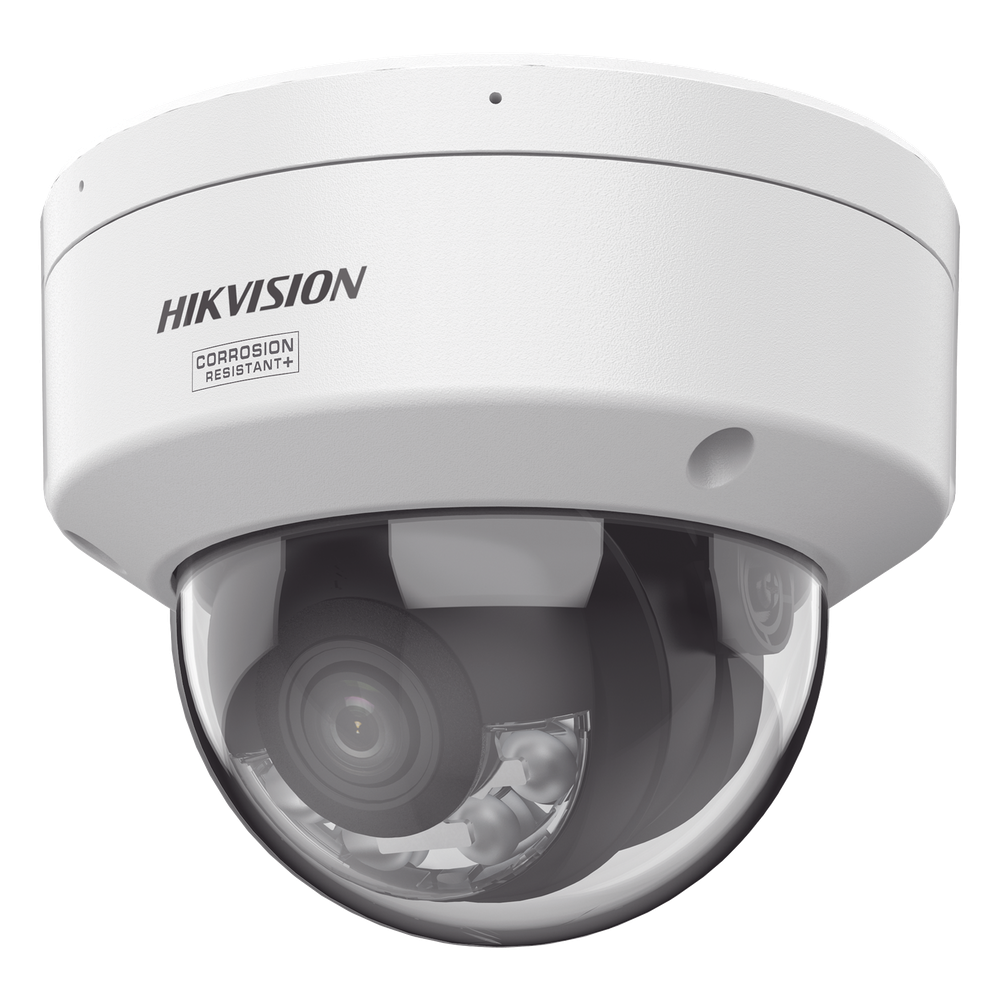[Dual Light + ColorVu 3.0 + HikAI] Domo IP 8 Megapixel / Lente 2.8 mm / 30 mts IR + Luz Blanca / 2 Microfonos Integrados / Exterior IP67 / WDR 130 dB