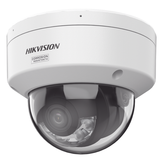 [Dual Light + ColorVu 3.0 + HikAI] Domo IP 8 Megapixel / Lente 2.8 mm / 30 mts IR + Luz Blanca / 2 Microfonos Integrados / Exterior IP67 / WDR 130 dB