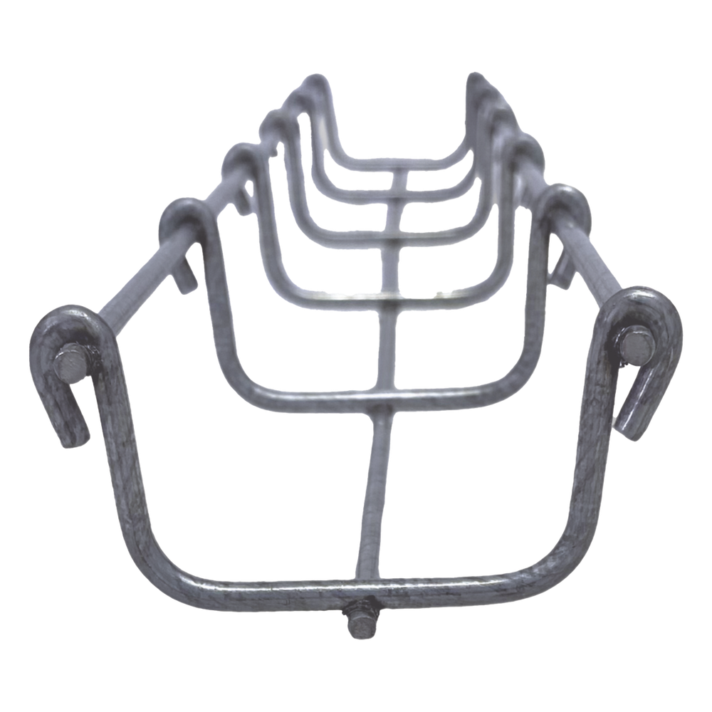 Charola Bimetálica Tipo Malla 33/50 mm, Ideal Para Utilizarse al Exterior o Zonas Húmedas, Hasta 26 Cables Cat6, Tramo de 3 Metros