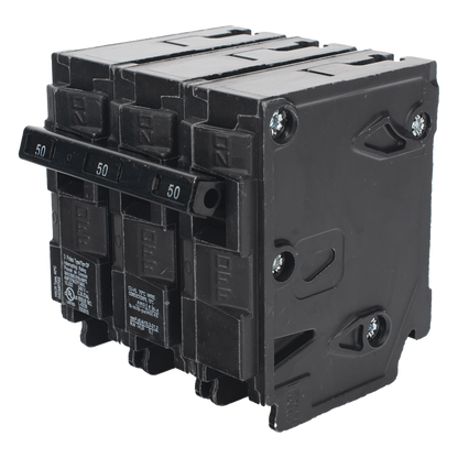 Interruptor automático enchufable tipo QP 3 polos, 50 amp