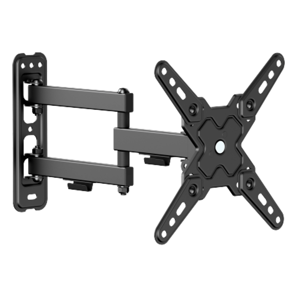Soporte de Pared Articulado para Pantallas o Monitores | Compatibilidad VESA 75x75 - 200x200 / Hasta 43 Pulgadas | Capacidad Máxima de Carga 20 kg |