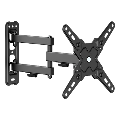 Soporte de Pared Articulado para Pantallas o Monitores | Compatibilidad VESA 75x75 - 200x200 / Hasta 43 Pulgadas | Capacidad Máxima de Carga 20 kg |