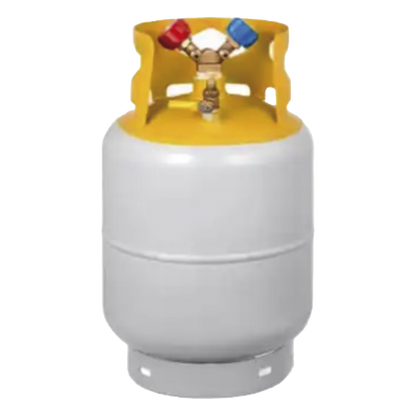 Cilindro/Tanque portátil 30 Libras / para contenido de refrigerante / Aires Acondicionados / Refrigeración / Climatización Automotriz.