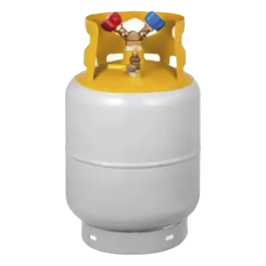 Cilindro/Tanque portátil 30 Libras / para contenido de refrigerante / Aires Acondicionados / Refrigeración / Climatización Automotriz.