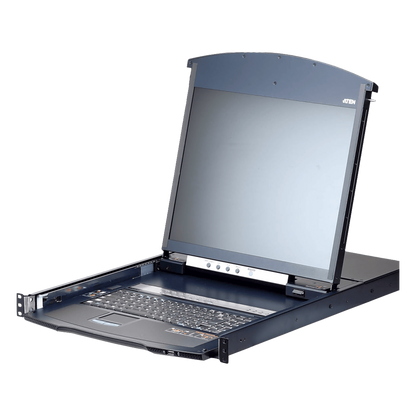 Consola KVM over IP | 16 Puertos | Dual Rail | 19” LCD | Dual NIC | Cat5 | Acceso Remoto
