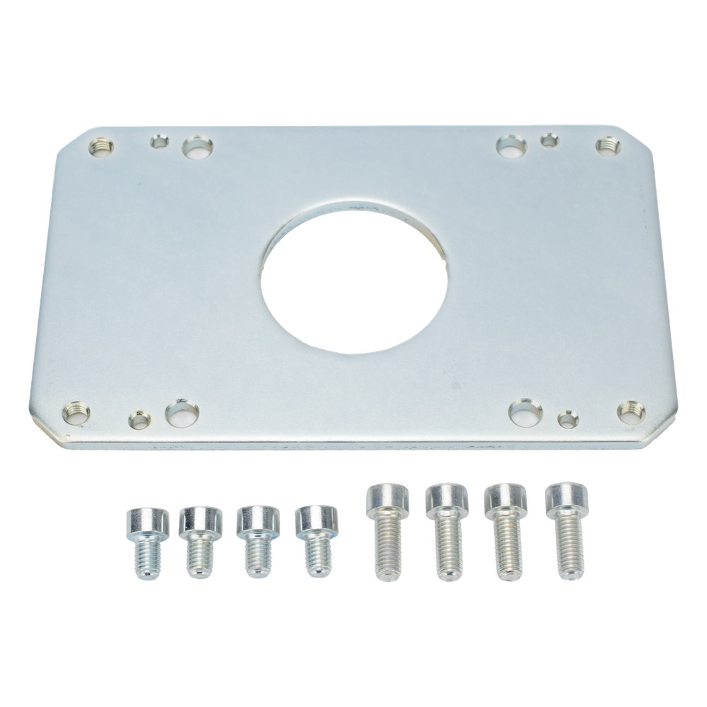 Placa intermedia para brazo de barrera GT4