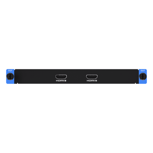 Tarjeta de Salida HDMI 4K 2 Canales / 4K60 / HDMI 2.0 / 8.84 MP por Puerto / 16 Capas Video Wall / Compatible Serie C66S