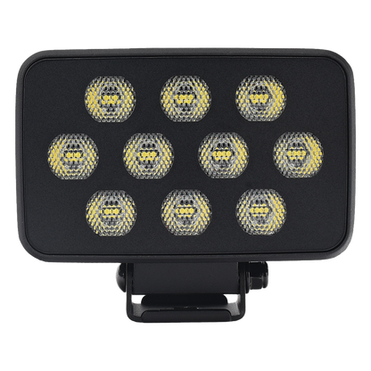 Luz de Trabajo Ultra brillante Cuadrada, 10 LED, 8937 Lúmenes, 12-24 Vcd