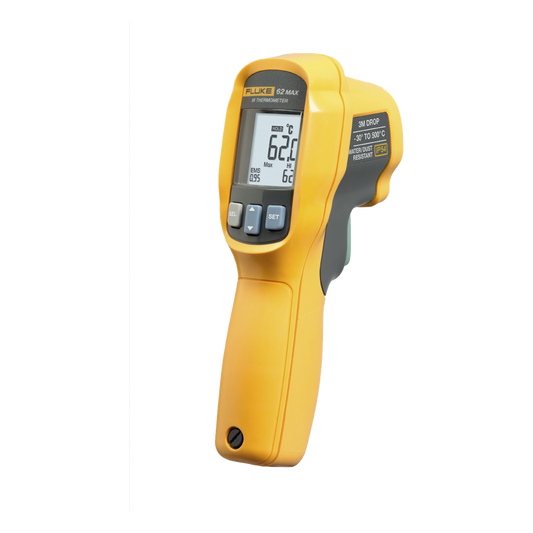 Termómetro IR Para Medición de Temperatura de -30ºC a 500ºC, Con Precisión +-1.0%, y Clasificación IP54 de Resistencia al Agua y Polvo