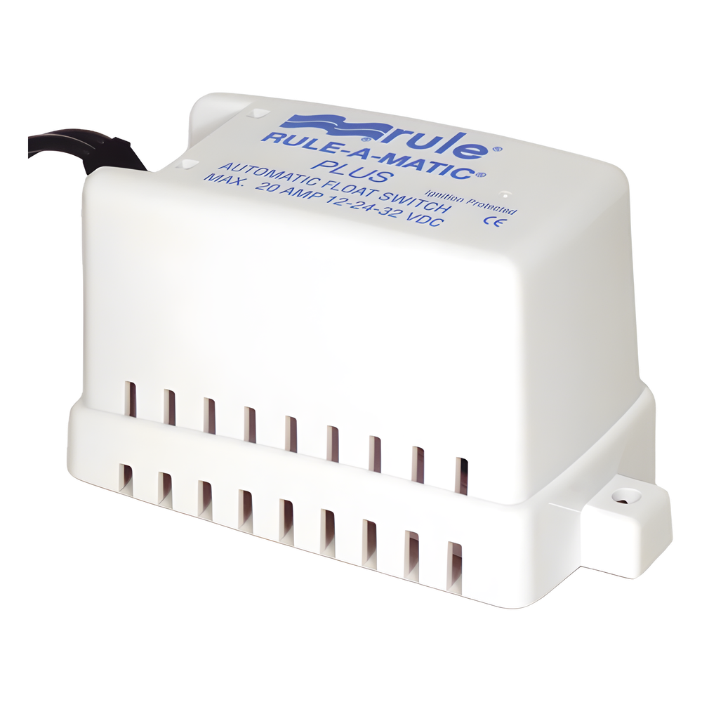 Switch rápido para control de bombas de achique con cubierta para protección de residuos