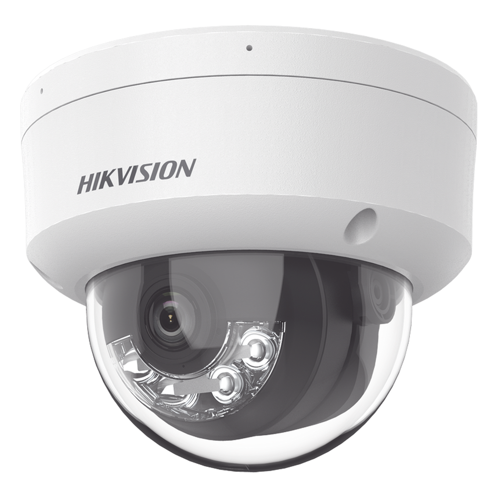[Dual Light] Domo IP 2 Megapixel / Lente 2.8 mm / 30 mts IR + Luz Blanca / Micrófono Integrado / Antivandálico IK08 / ACUSENSE Lite / Exterior IP67