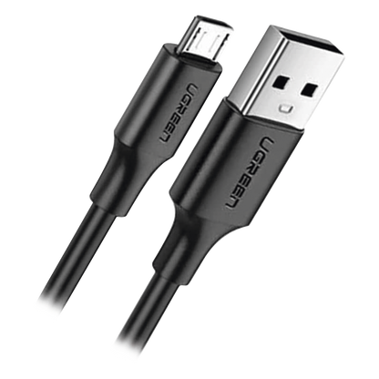 Cable USB-A a Micro USB | 1 Metro (3.28 Pies) | Tecnología de Carga Rápida Qualcomm / QC 3.0/2.0 | Recarga hasta 18W | Transmisión de Datos hasta