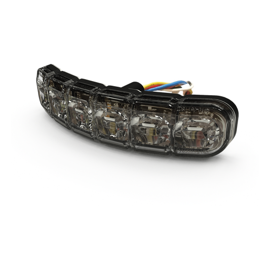 Luz perimetral , 12 LEDs Ultra Brillantes, Dual Color Azul / Claro