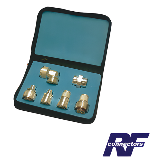 Kit completo de 6 Adaptadores 7-16 DIN
