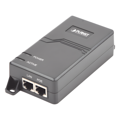 Inyector PoE IEEE 802.3at, Puertos Gigabit, Hasta 30 W de Salida PoE (Mid-span)