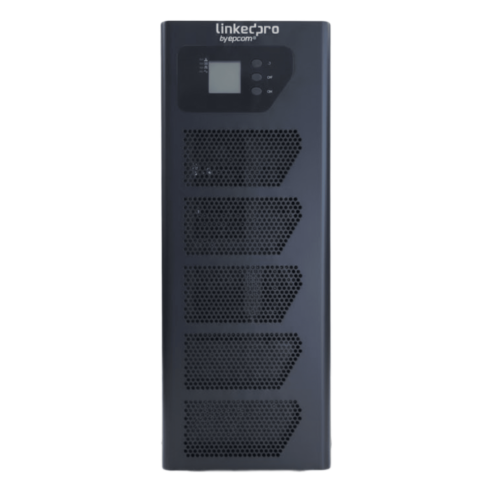 UPS Tipo Torre de 10KVA / Online Doble Conversión / Salida Fase Dividida 220V o 2 x 120V / Paralelismo hasta 4 Unidades / Pantalla LCD Táctil 7"