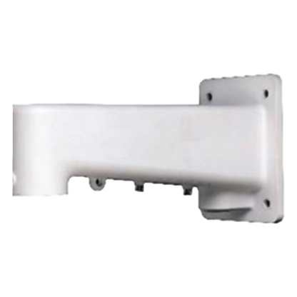 Soporte de Pared para PTZ / Aluminio / Rosca 1-1/2' NPT / Serie 35 y 60 / Blanco RAL 9003 / Interior y Exterior