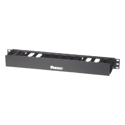 Organizador de Cables Horizontal PatchLink, Sencillo (Solo Frontal), Para Rack de 19in, 1UR