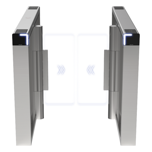 Torniquete Swing PREMIUM / Iluminación LED / 12,000,000 Ciclos MCBF / Incluye Lectores de Tarjeta y Panel de Acceso / 14 Pares de IR / Carril de 90
