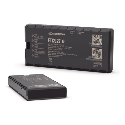 Rastreador GPS Vehicular 4G LTE Cat 1 / Precisión GNSS Mejorada / Dead Reckoning / Bluetooth® 5.4 LE / Detección de Jammer y Bloqueo Remoto