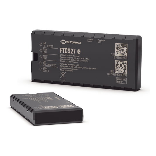 Rastreador GPS Vehicular 4G LTE Cat 1 / Precisión GNSS Mejorada / Dead Reckoning / Bluetooth® 5.4 LE / Detección de Jammer y Bloqueo Remoto