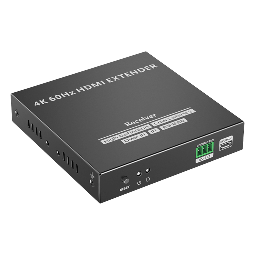 Receptor Compatible para Kit TT582 | 4K @60Hz | Cat 6, 6a y 7 | hasta 120 metros |
