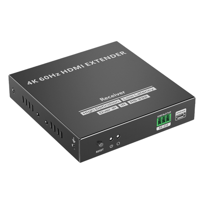 Receptor Compatible para Kit TT582 | 4K @60Hz | Cat 6, 6a y 7 | hasta 120 metros |
