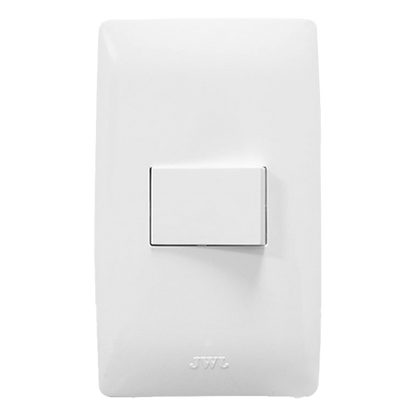 Apagador Sencillo de 127 V~60 Hz 10 A / Color Blanco.