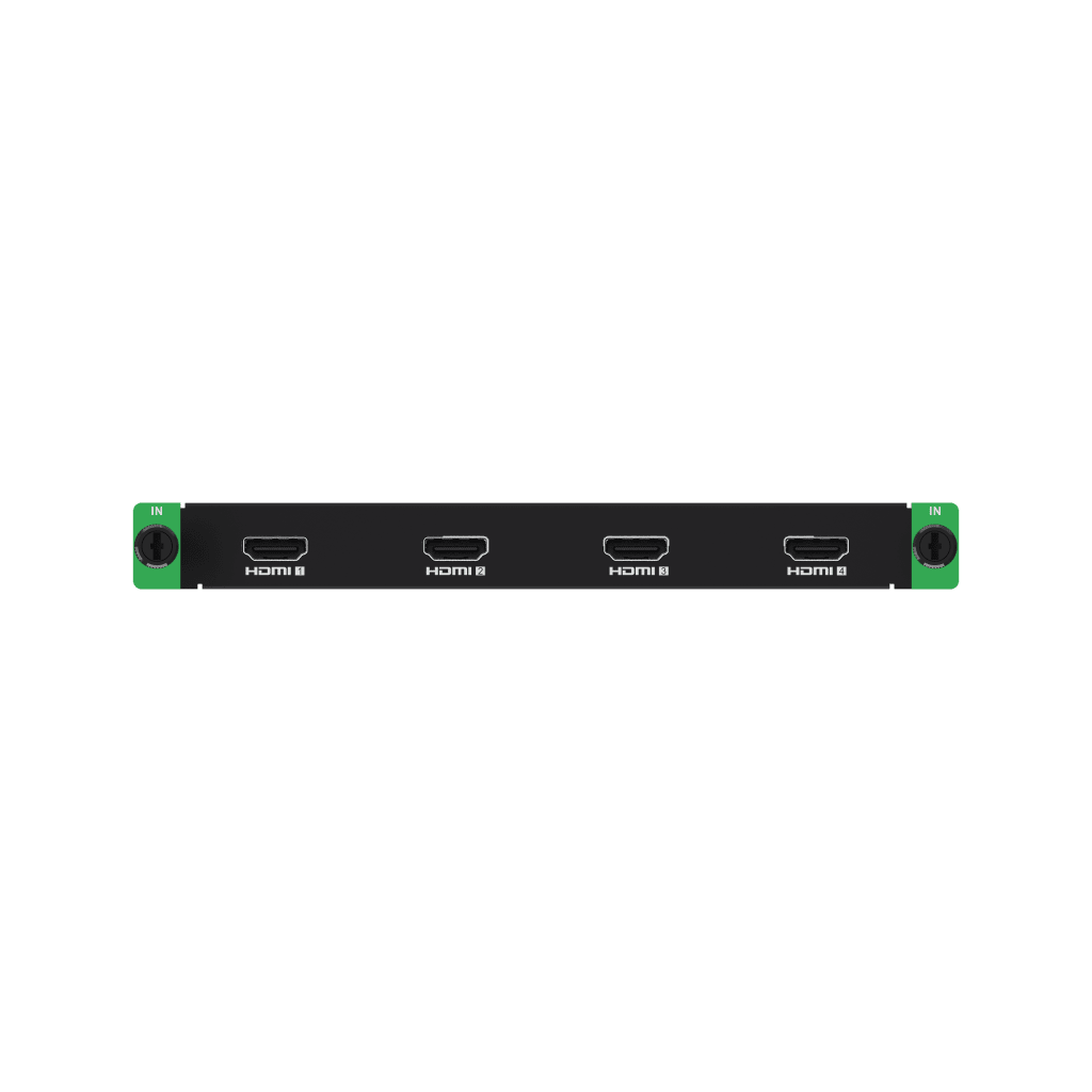 Tarjeta de Entrada HDMI 4 Canales / 1080P Full HD @ 60 Hz / HDCP 1.4 / Audio Dual Channel / Compatible Serie C66S