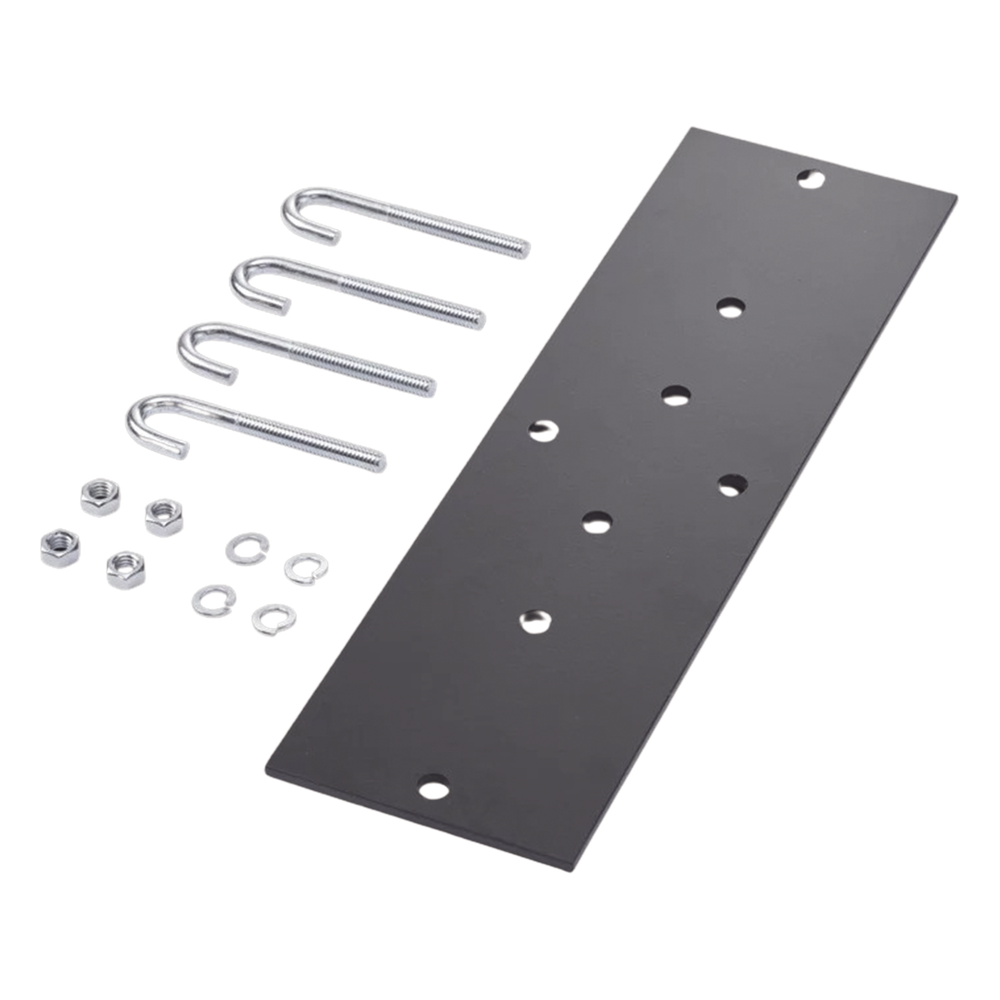 Kit de Conexión a Rack, Para Escalerillas de 12 y 6 in de Ancho, de Acero, Color Negro