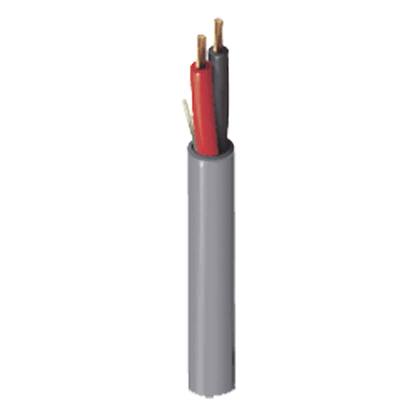 Bobina de 305 Metros (1000 Pies) de Cable / 2 x 16 AWG / Color Gris / Para Aplicaciones Multi Propósito, Seguridad, Control de Acceso, Audio