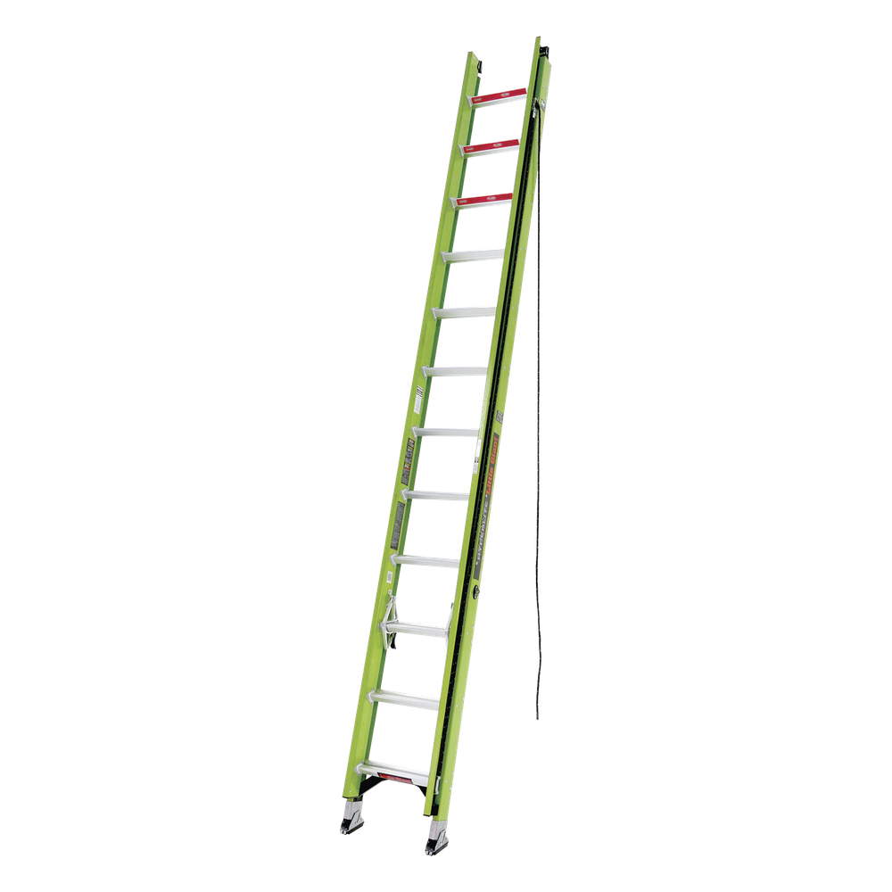 Escalera de Extensión de Aluminio + Fibra de Vidrio Hasta 7.31 m. !La Más Liviana del Mundo! (No. Parte: 18724)