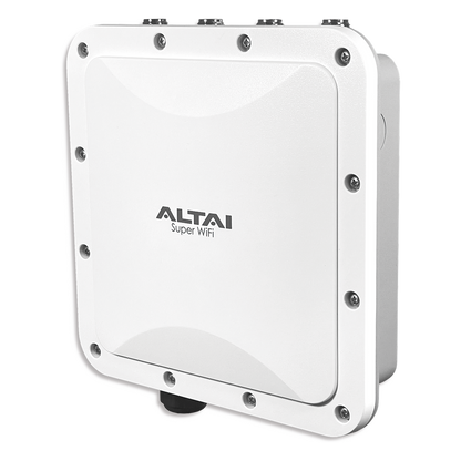 Punto de Acceso Industrial Super Wi-Fi 6 Conectorizado 2x2, Doble Banda Simultanea en 2.4 y 5 GHz, Hasta 400 m de Cobertura, 512 Usuarios Concurrentes