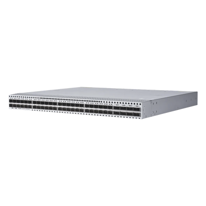 Switch Data Center 25G/100G / 48 Puertos SFP28 25G + 8 QSFP28 100G / 4.0 Tbps 2000 Mpps RDMA RoCEv2 / Capa 3 VXLAN EVPN Spine-Leaf BGP OSPF / M-LAG