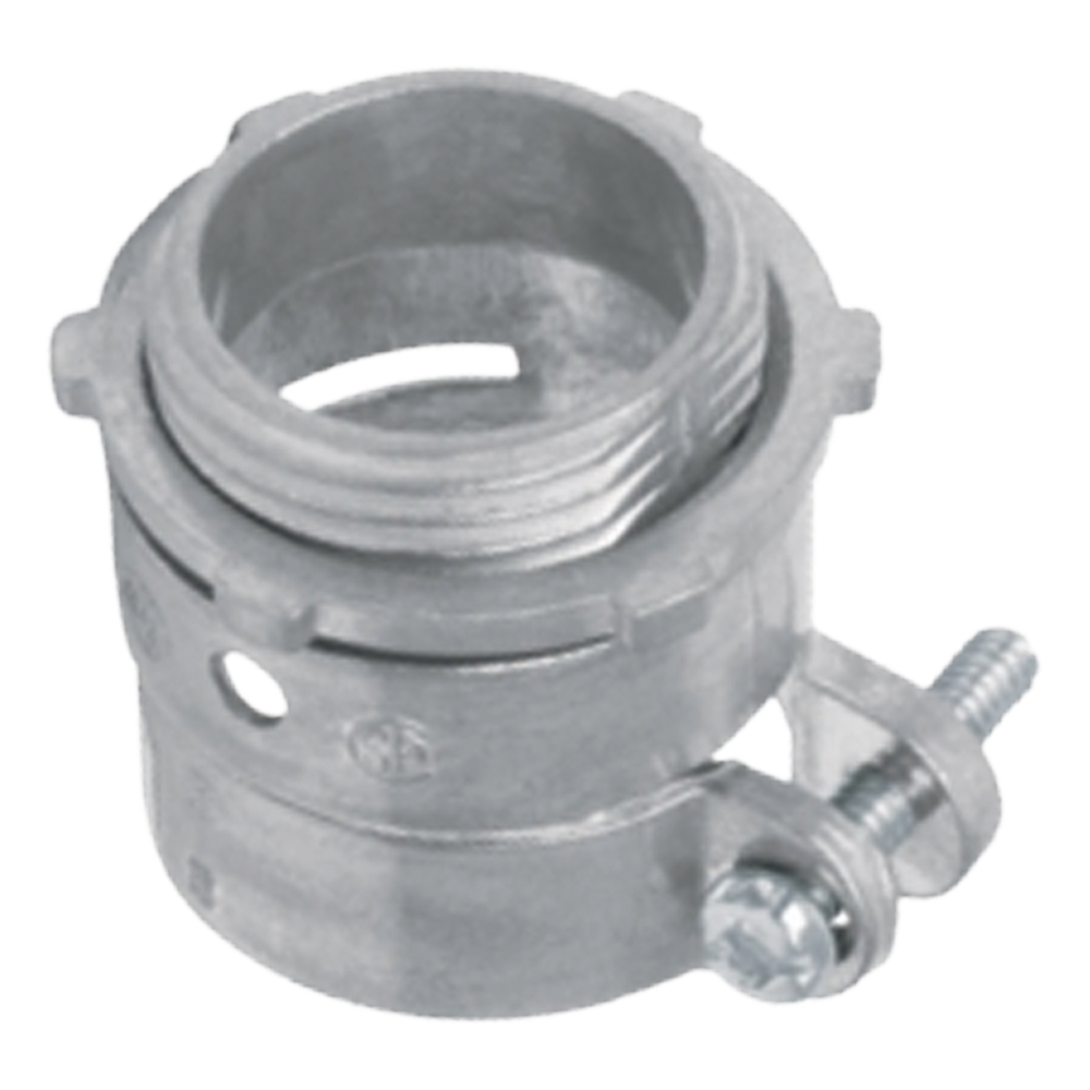 Conector recto para tubo flexible de 3/8" (9.5 mm).