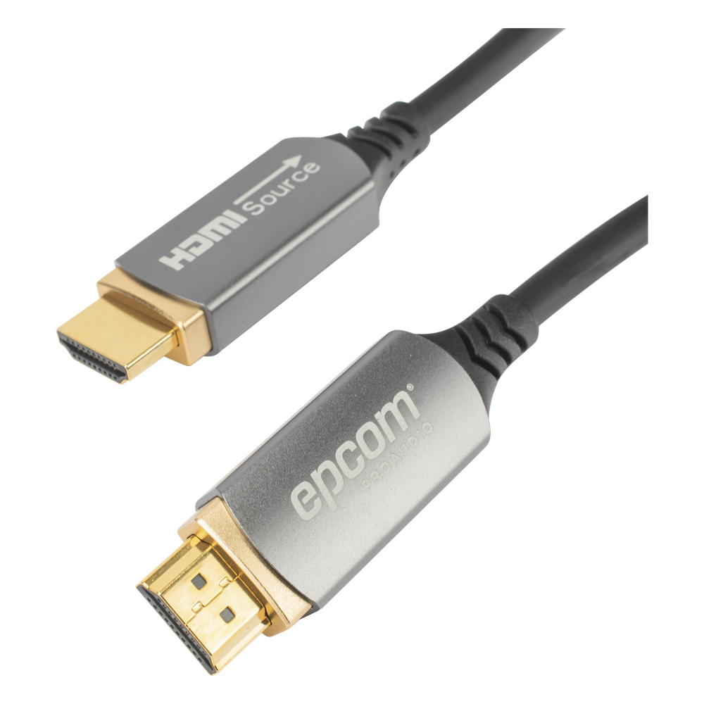 Cable HDMI de Fibra Óptica de 10 Metros (32.81 Pies) | Alta Definición | Versión 2.1 | Alta Velocidad 18Gbps | 8K@60Hz | HDCP 2.2 | Resistente a EMI