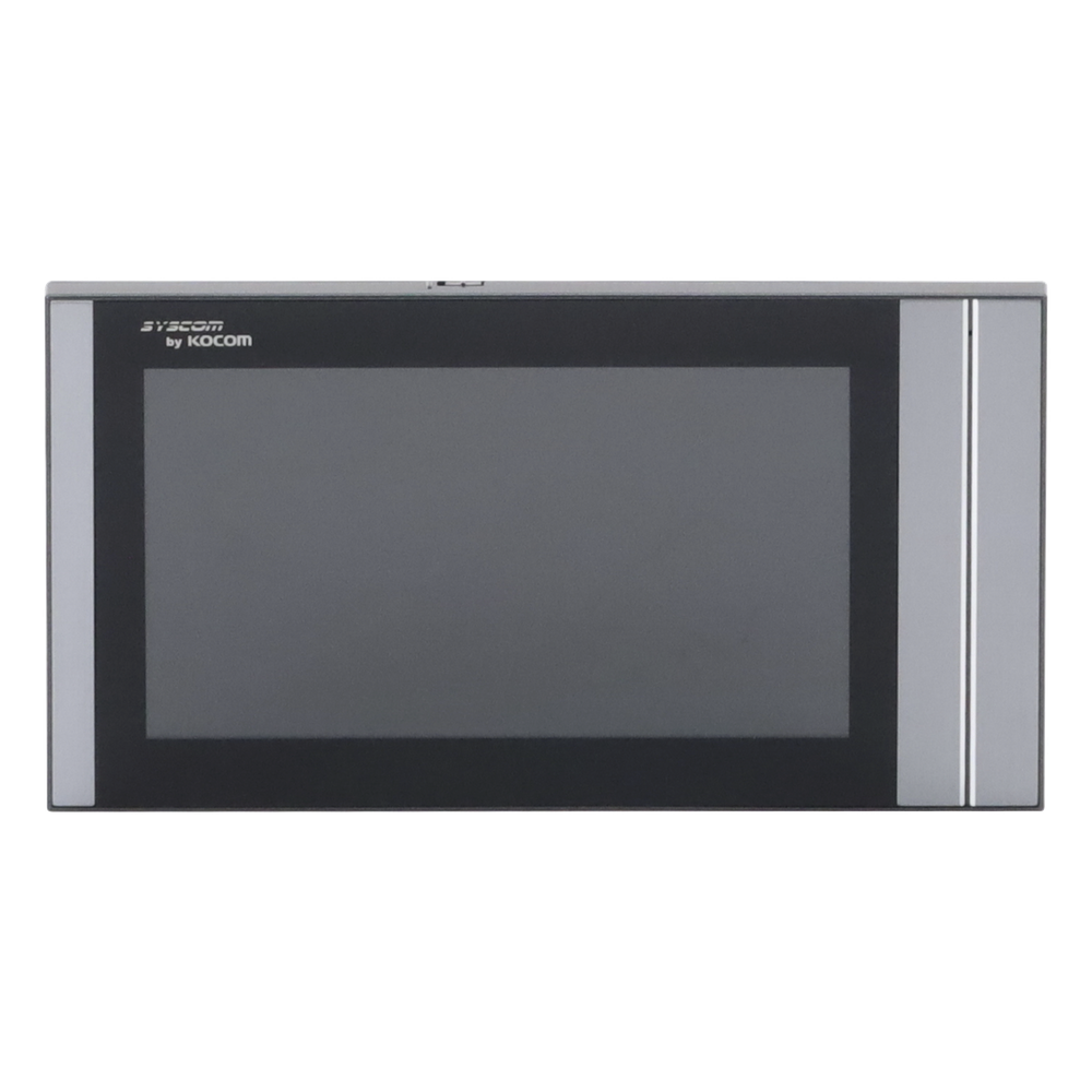 Monitor Analógico LCD de 7" 1080p (Full HD) a Color / Touch Screen / Soporta 2 Frentes de Calle y hasta 4 Monitores / Soporta Cámaras Analogicas