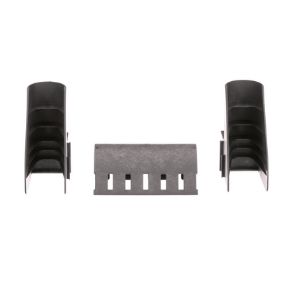 Kit de Bajada de Cables Para Charola Tipo Escalerilla, Con Control de Radio de Curvatura, Fabricado en Nylon 6.6, Color Negro