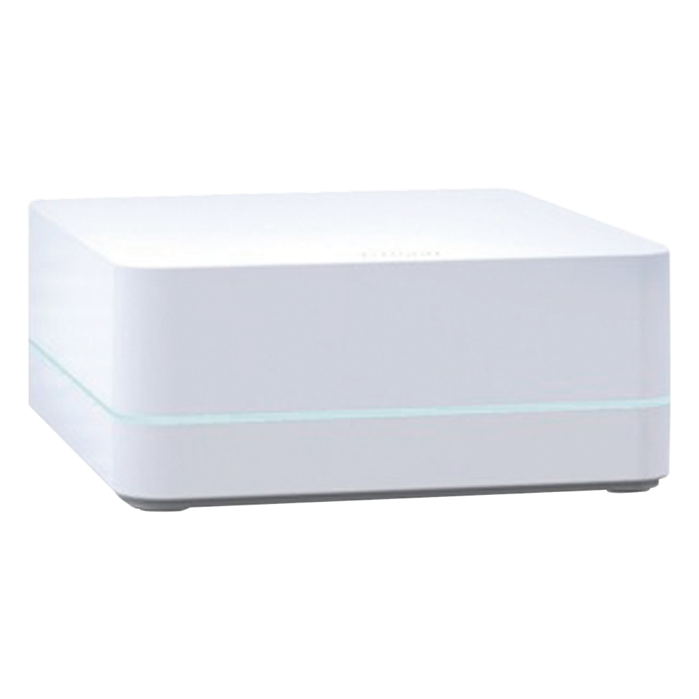 Repetidor inalámbrico para extender el alcance RF de un sistema Caseta Wireless, cobertura aproximada de 232 m², alimentación USB de 5 V con