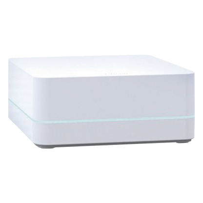 Repetidor inalámbrico para extender el alcance RF de un sistema Caseta Wireless, cobertura aproximada de 232 m², alimentación USB de 5 V con