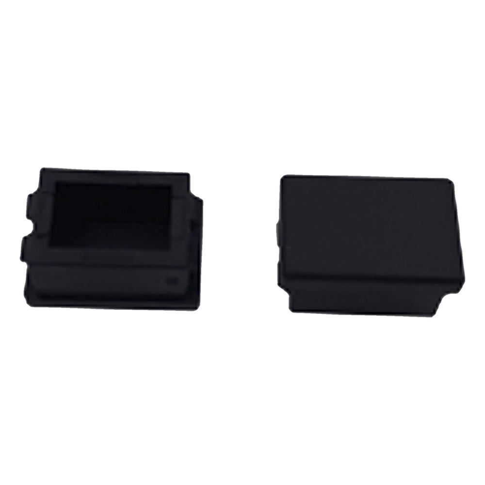Inserto Ciego para Placas Acopladoras LP-FO-D06 y LP-FO-D12, Color Negro, Bolsa con 100 Pcs