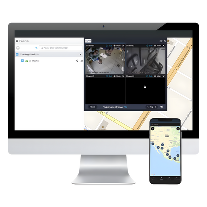 Plataforma Avanzada para Rastreo GPS, Telemática Vehicular / (Licencia por un año para un localizador GPS, Activación por codigo para server US)